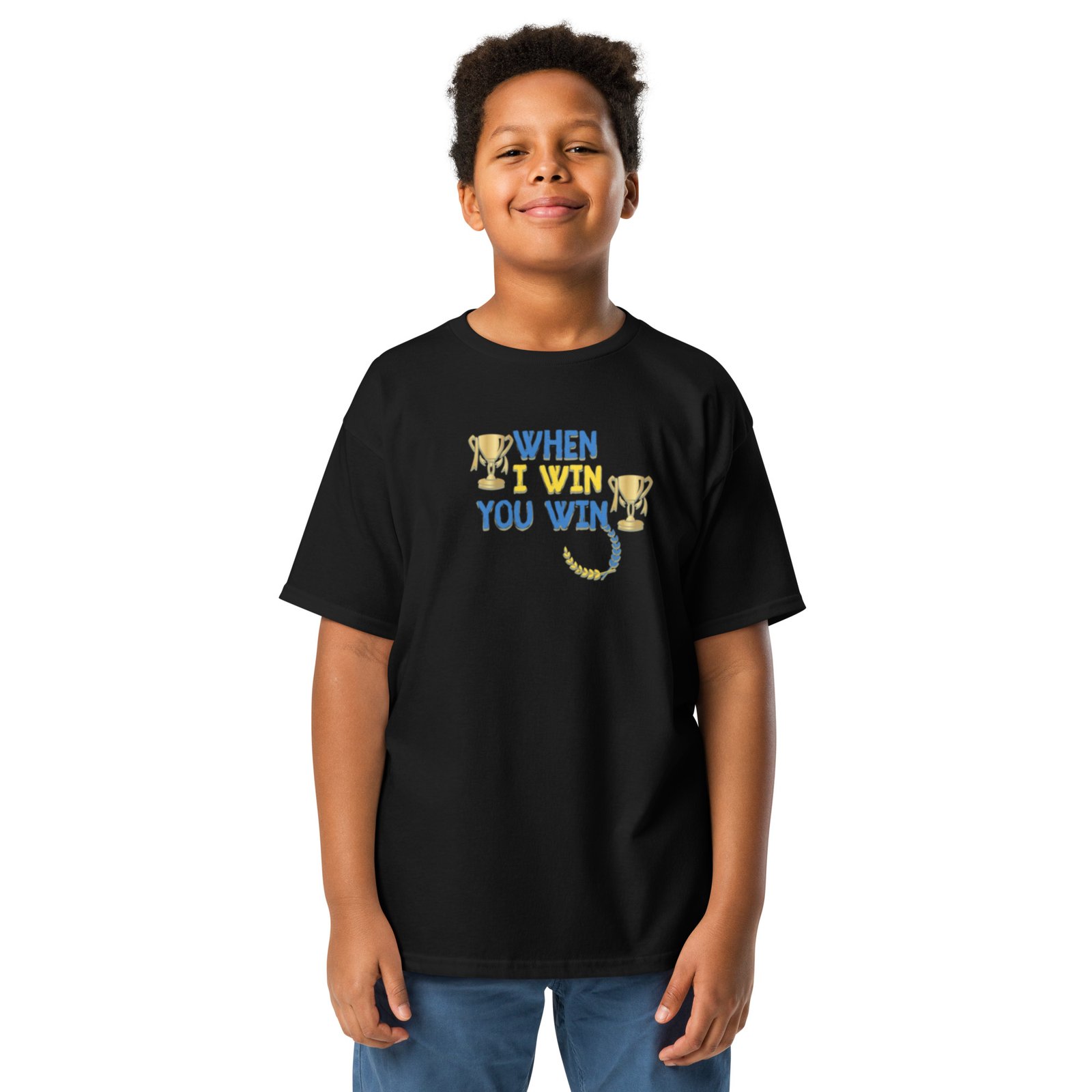 "When I Win You Win" Youth Classic Tee